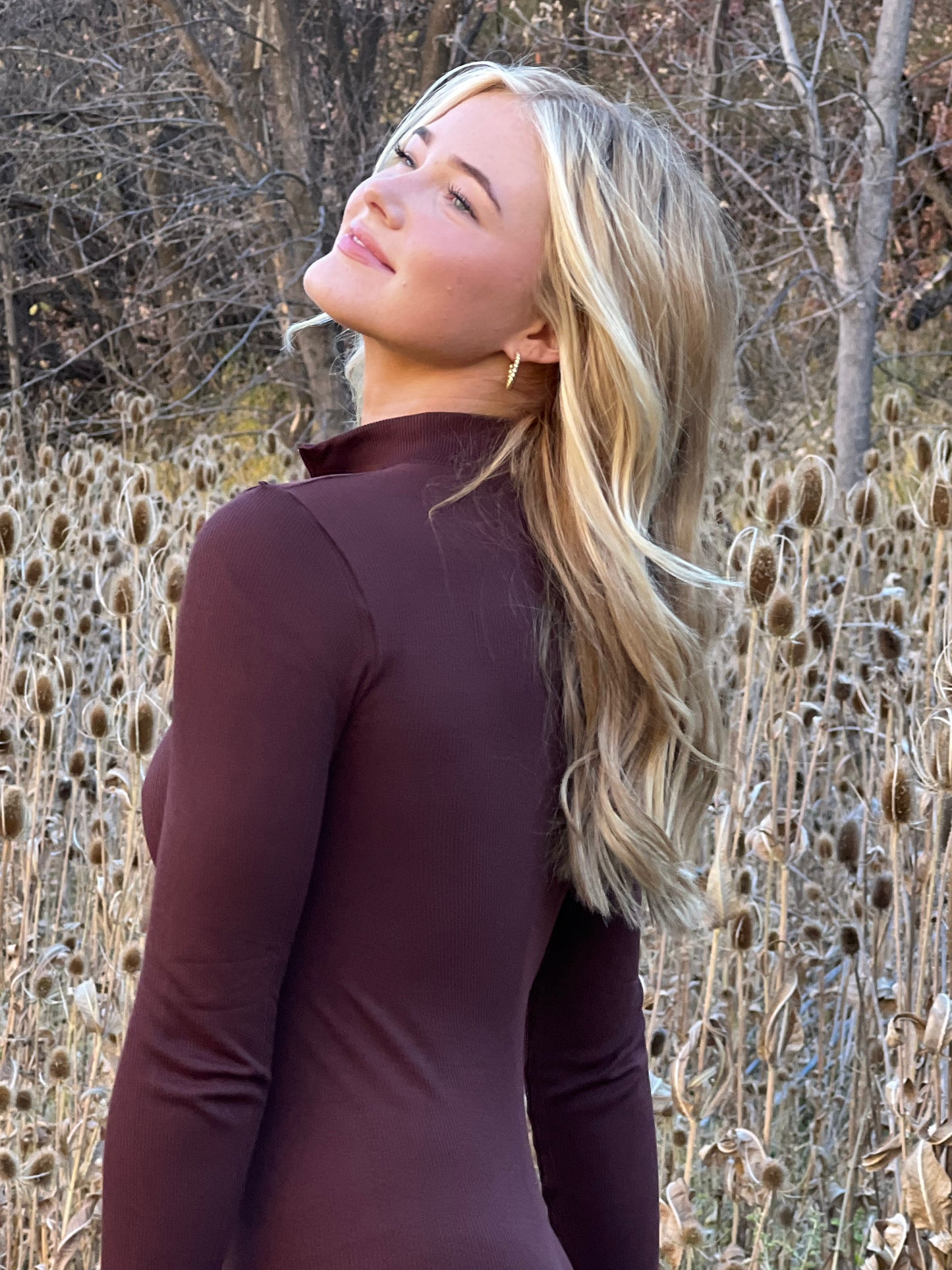 LOML Midnight Bodysuit In Brown