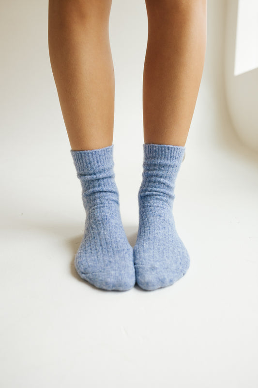 Riot Pastel Club Socks in- Blueberry (FALL RESTOCK PRE-ORDER)