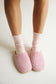 Riot Micro Stripped Slippers in- Strawberry