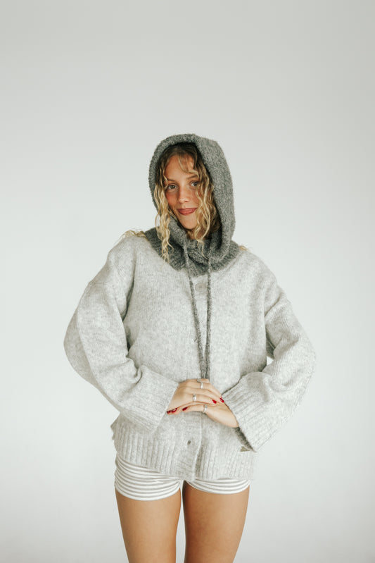 Riot Knit Balaclava in- Ash (RESTOCK FALL PRE-ORDER)