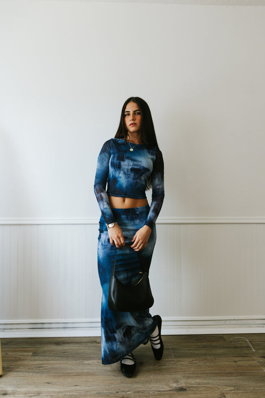 Sunday Blackberry Mix Maxi Set