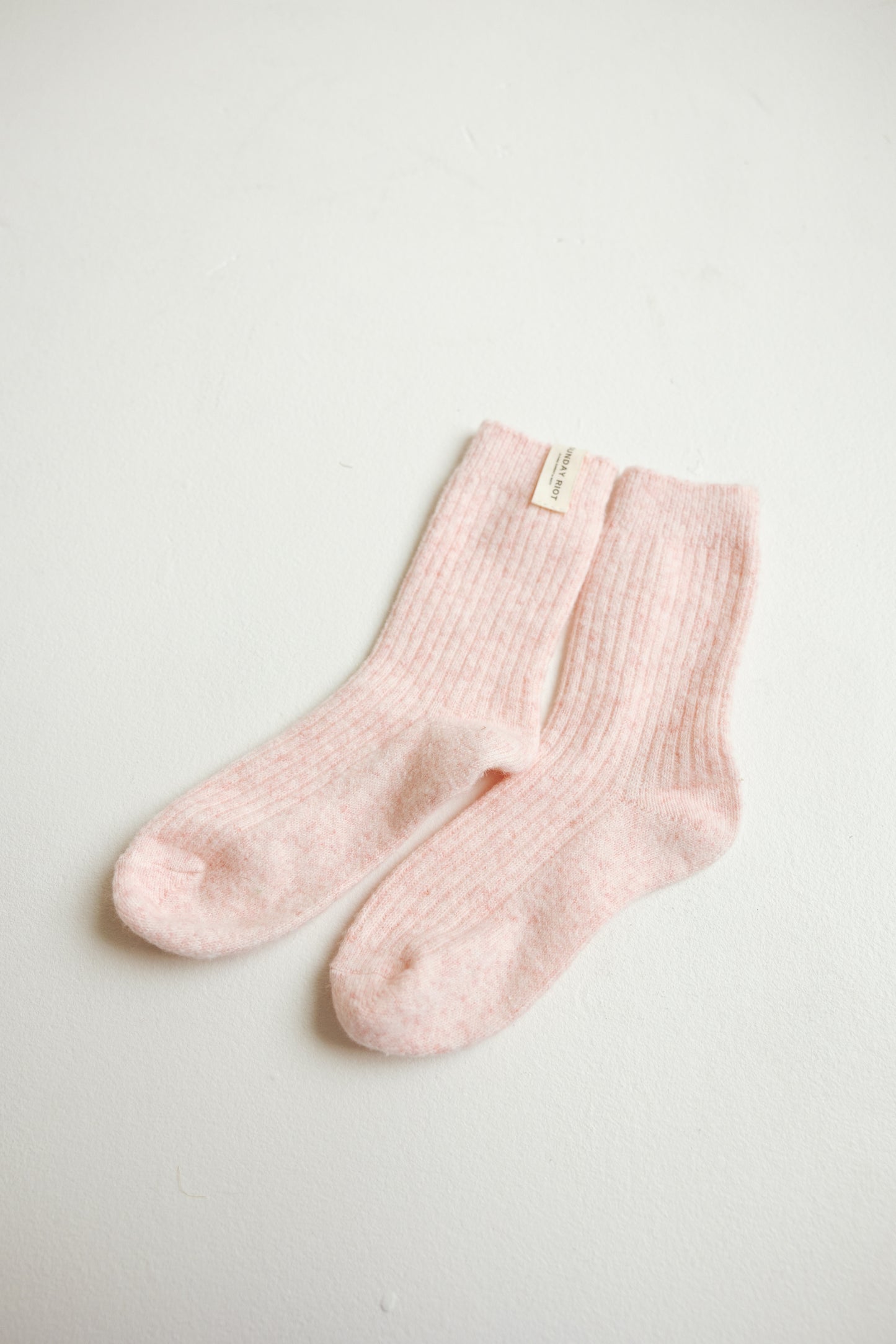 Riot Pastel Club Socks in- Strawberry Milkshake