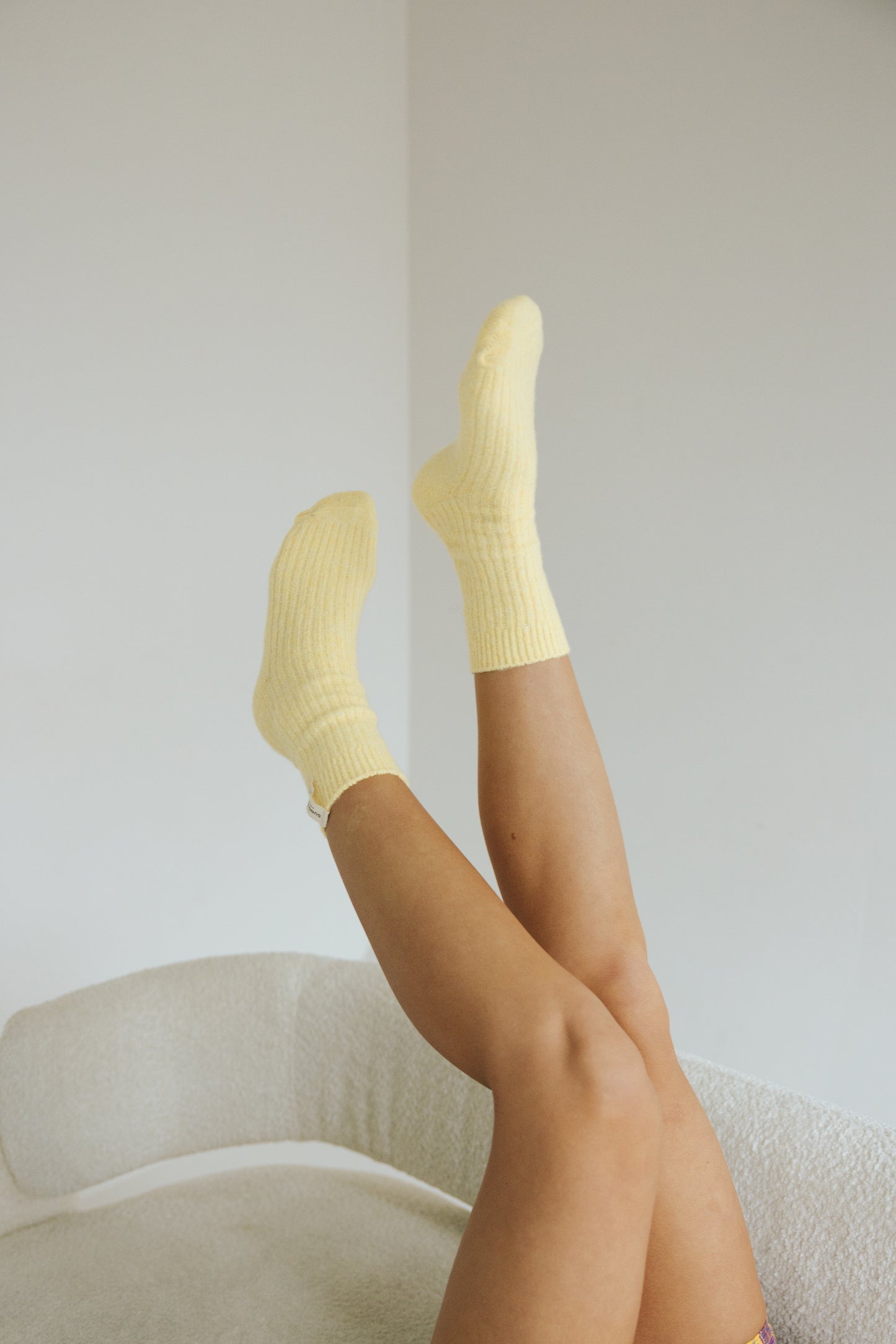 Riot Pastel Club Socks in- Butter