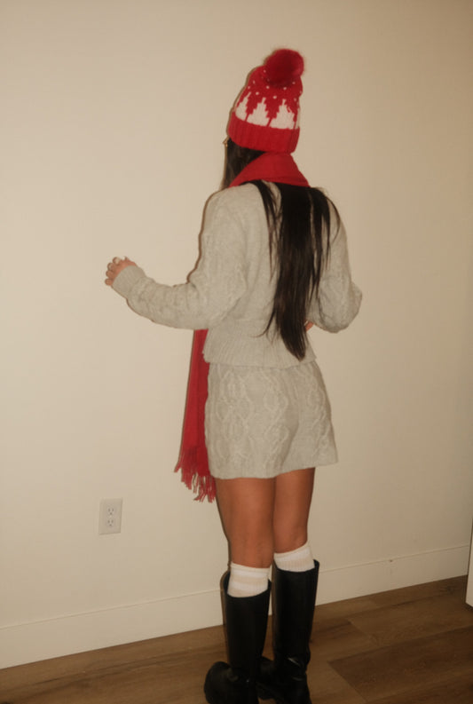 Riot Knitted Bunny Sweater Set