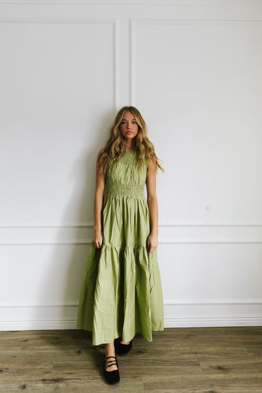 *RESTOCKED Sunday Olive You Maxi Dress
