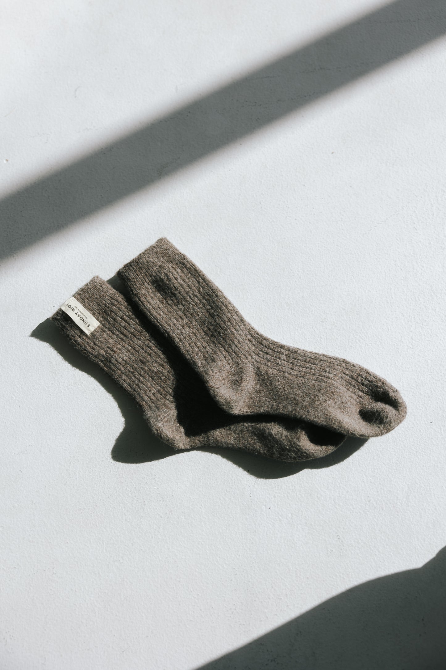 Riot Club Socks in- Latte