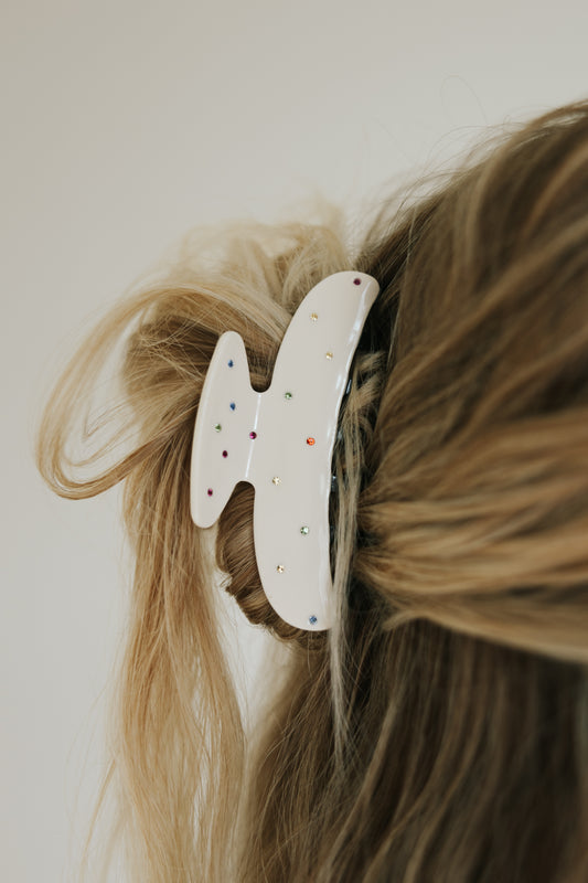 Riot Polka Gem Claw Clip (RESTOCK FALL PRE-ORDER)