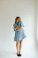 Sunday Eyelet Collar Denim Dress