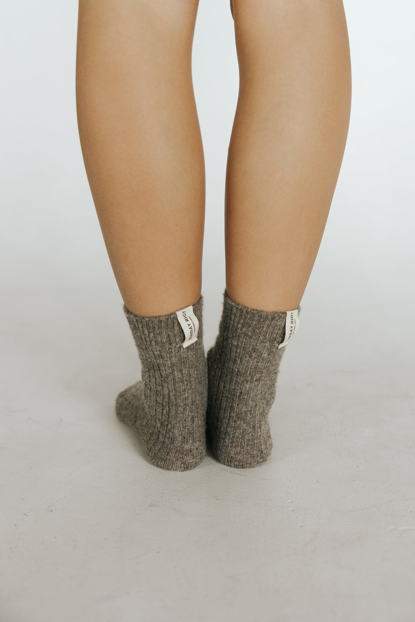 Riot Club Socks in- Latte