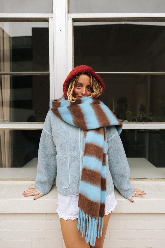 Riot Chunky Stripe Scarf (FALL RESTOCK PRE-ORDER)