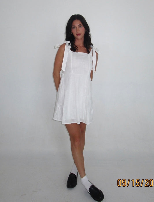 Sunday Bow Cloud Dress