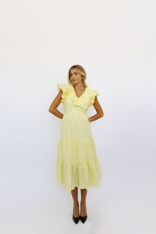 Sunday Sunlit Ruffles Dress
