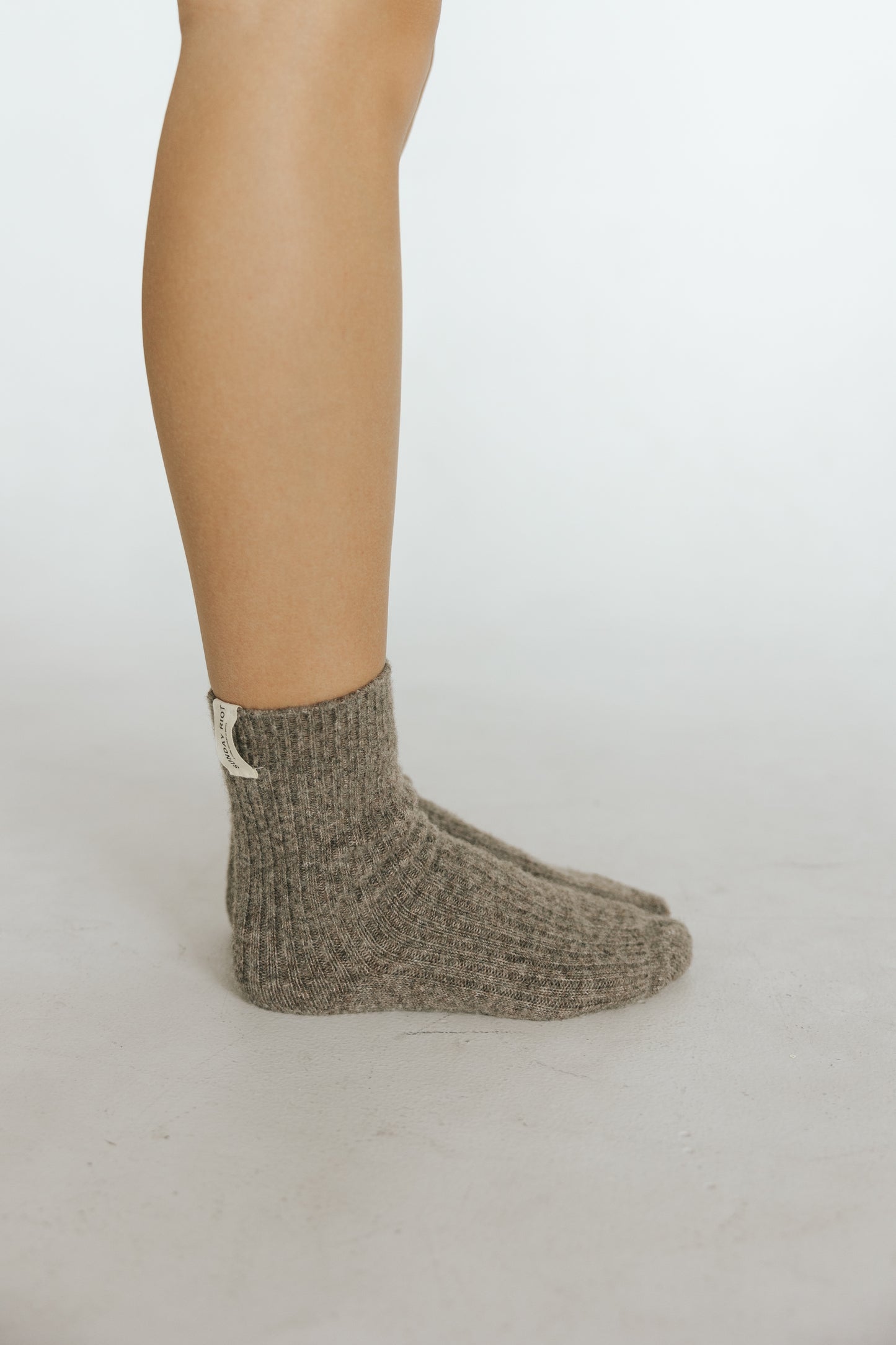 Riot Club Socks in- Latte