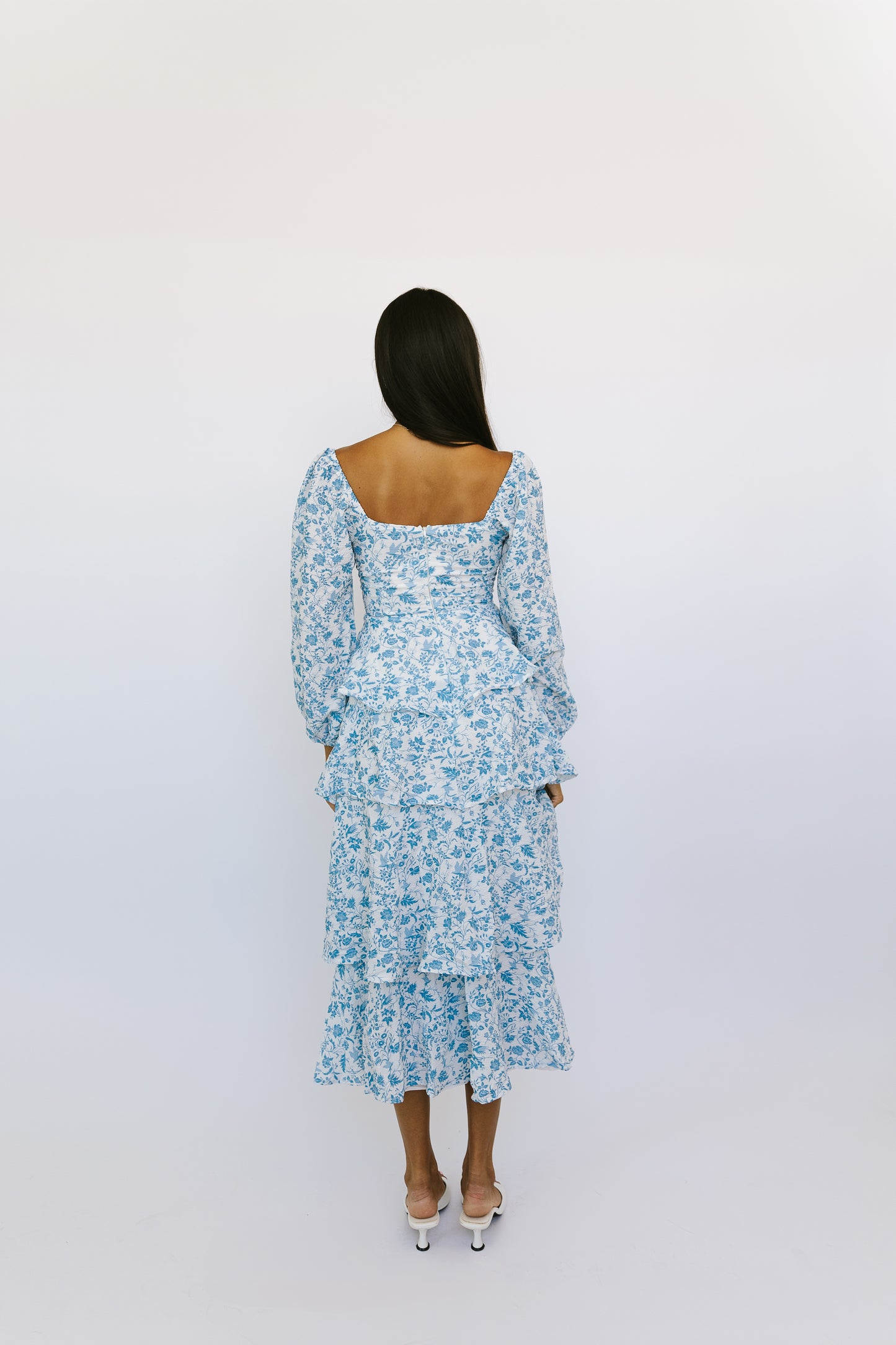 Sunday Blue Blossom Dress