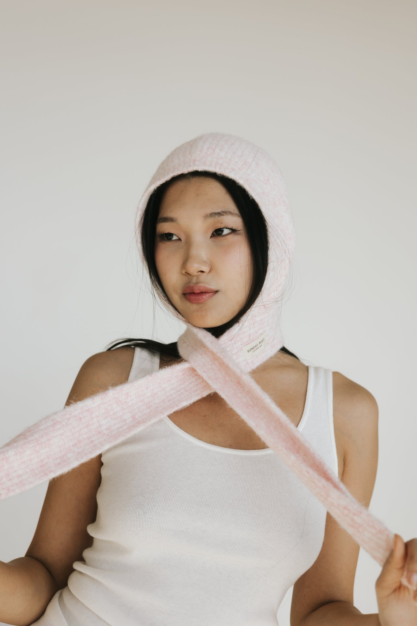 Riot Scarf Balaclava in- Ballerina