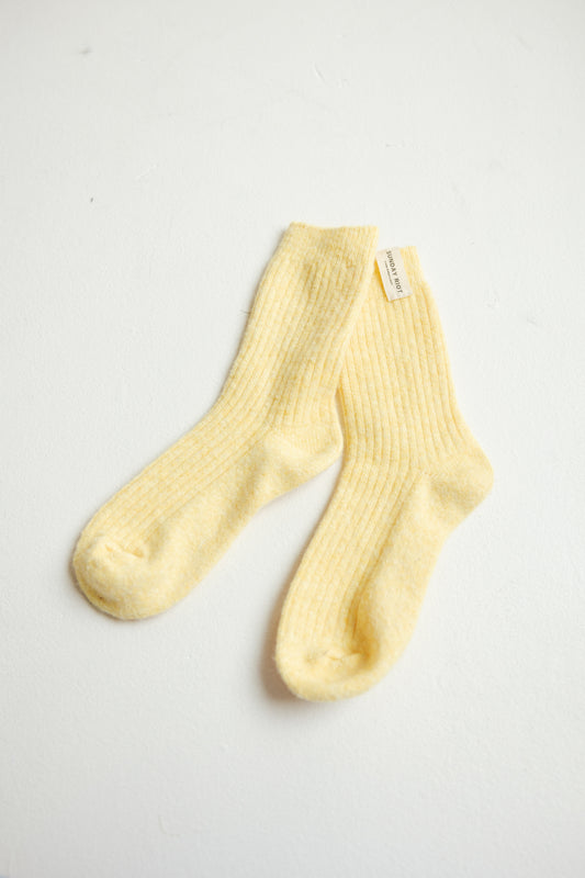 Riot Pastel Club Socks in- Butter (FALL RESTOCK PRE-ORDER)