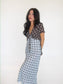 The Sunday Chocodot Maxi Dress