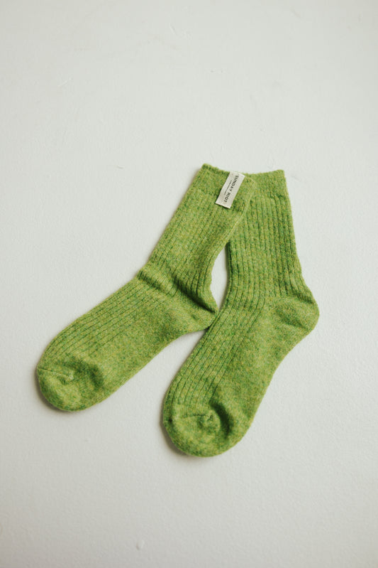 Riot Pastel Club Socks in- Olive (FALL RESTOCK PRE-ORDER)