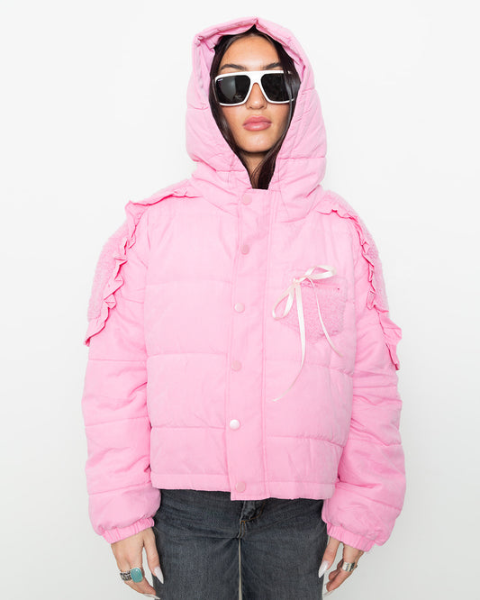 Riot Blushed Puff Jacket
