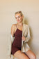 New Girl Bodysuit in Cocoa