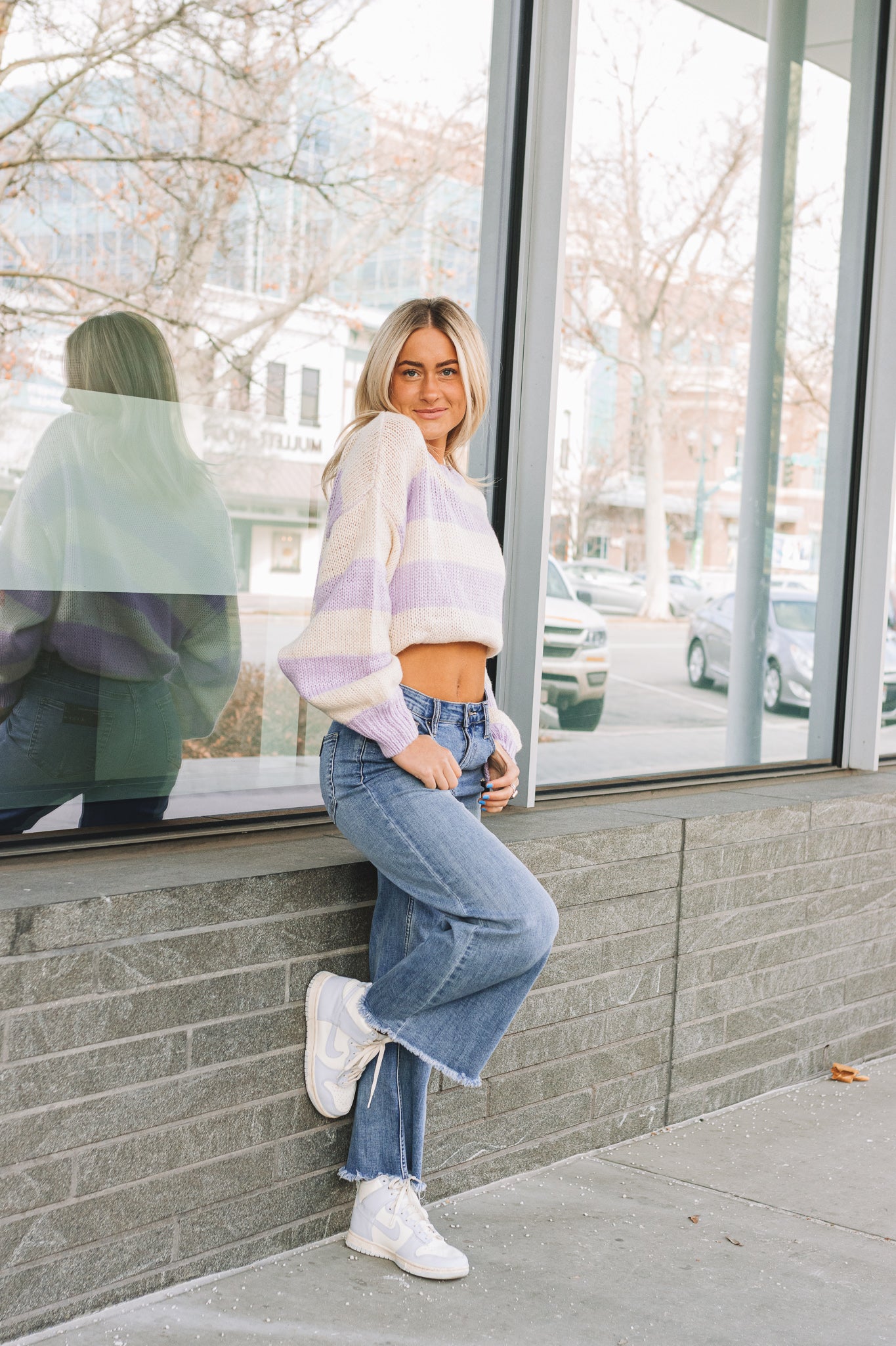 Lavender Madness Sweater