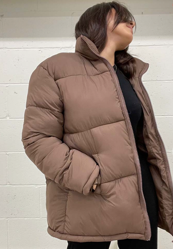 Brown Puffer Jacket