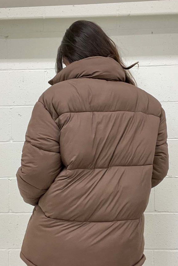 Brown Puffer Jacket