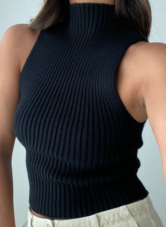 Ribbed Sweater Tank